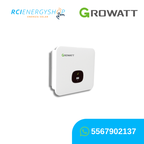 INVERSOR GROWATT MIN 9000 TL-X2  Doble MPPT 220V WITH WIFI