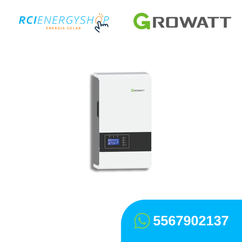 INVERSOR GROWATT CARGADOR SPF 6000T DVM WITH WIFI-F 'CAN BUS'