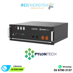 Batería Pylontech Litio US5000 4.8 KWh 48V