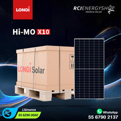 Tarima de Paneles Solares LONGi 640W (LR5-72HVD 640M)