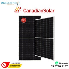 Tarima Canadian Solar CS6.1-72TD-610