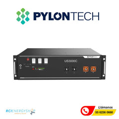 Batería de Litio Pylontech 3.5 kWh 48V US3000C